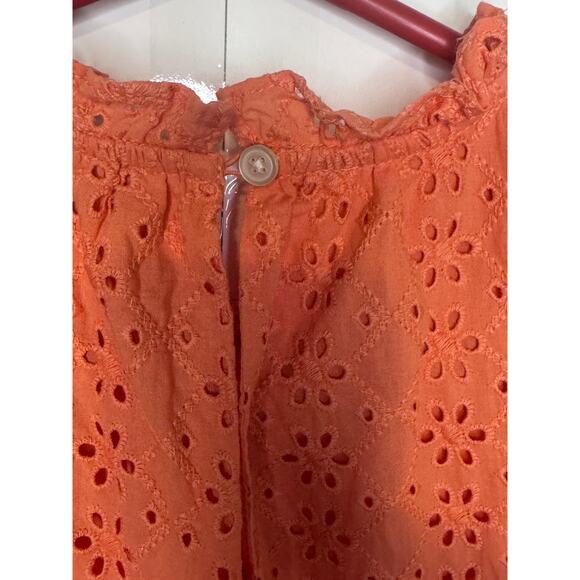 Loft eyelet, peplum top Size XS - Picture 4 of 9